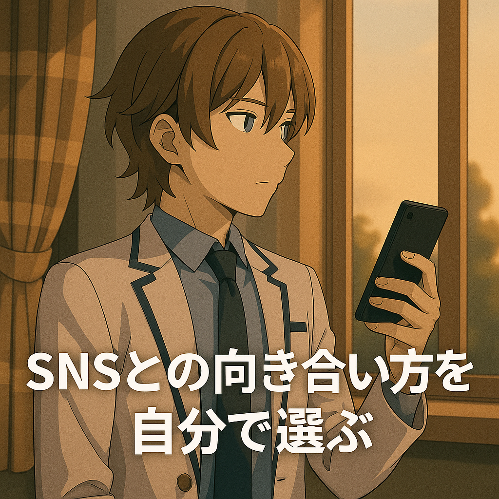 スマホを手にしながらも窓の外を見つめるMaksim。