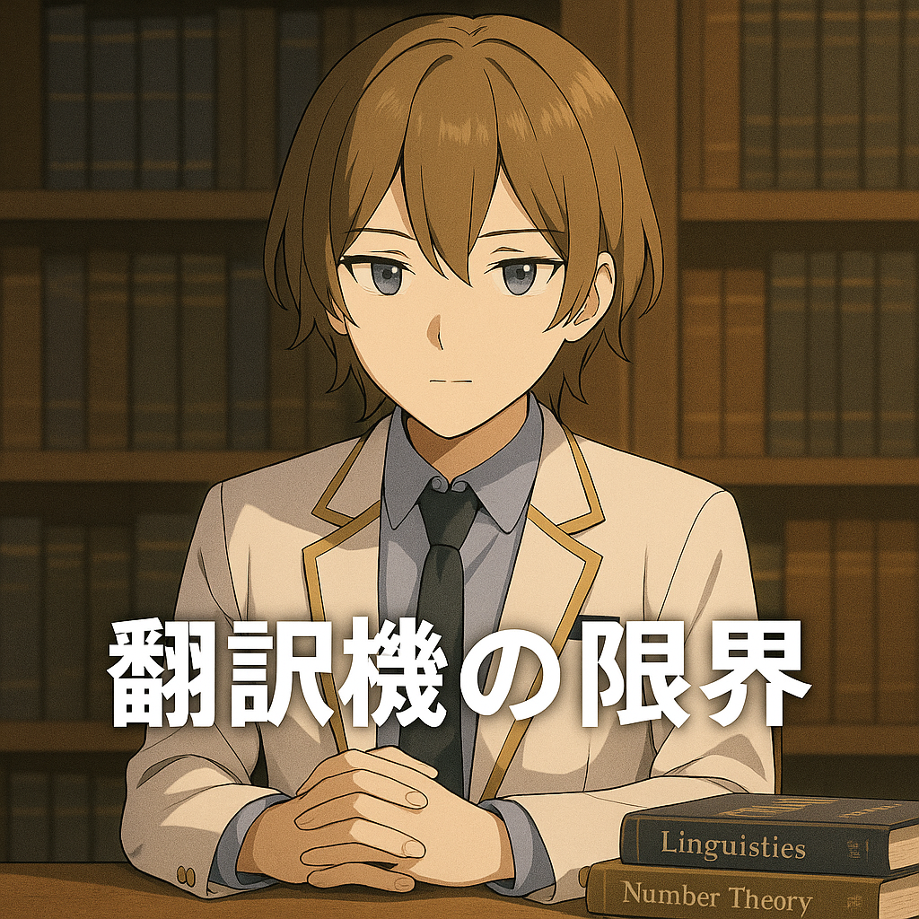 翻訳機では伝わらない言葉のニュアンスに困惑するMaksim