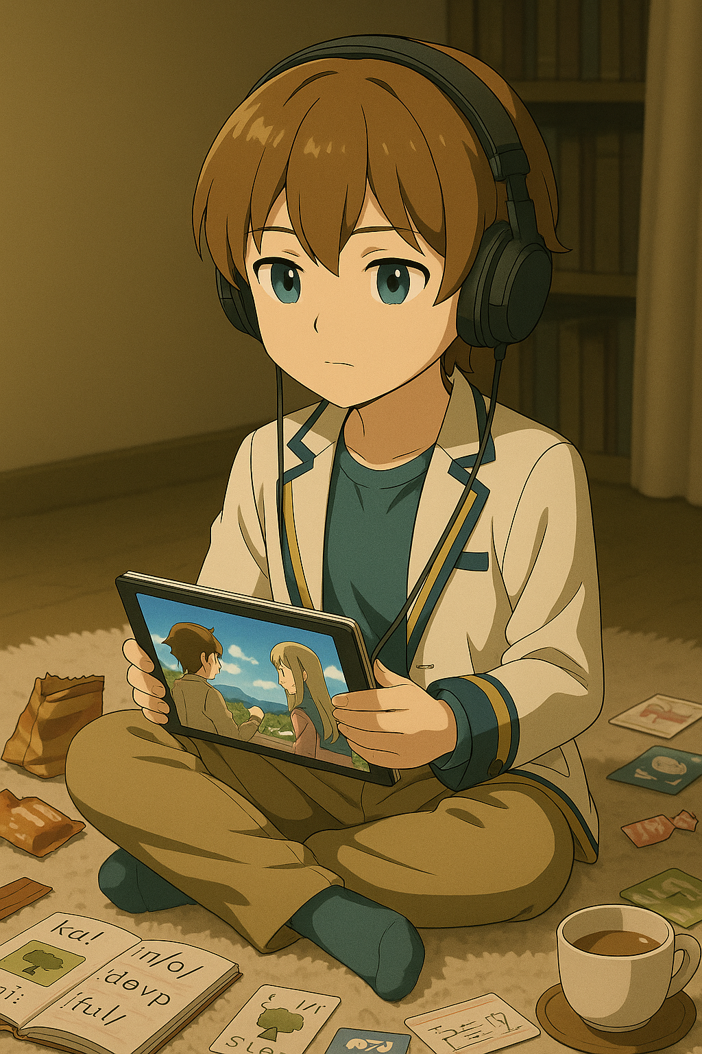 アニメから言語を学ぶMaksim