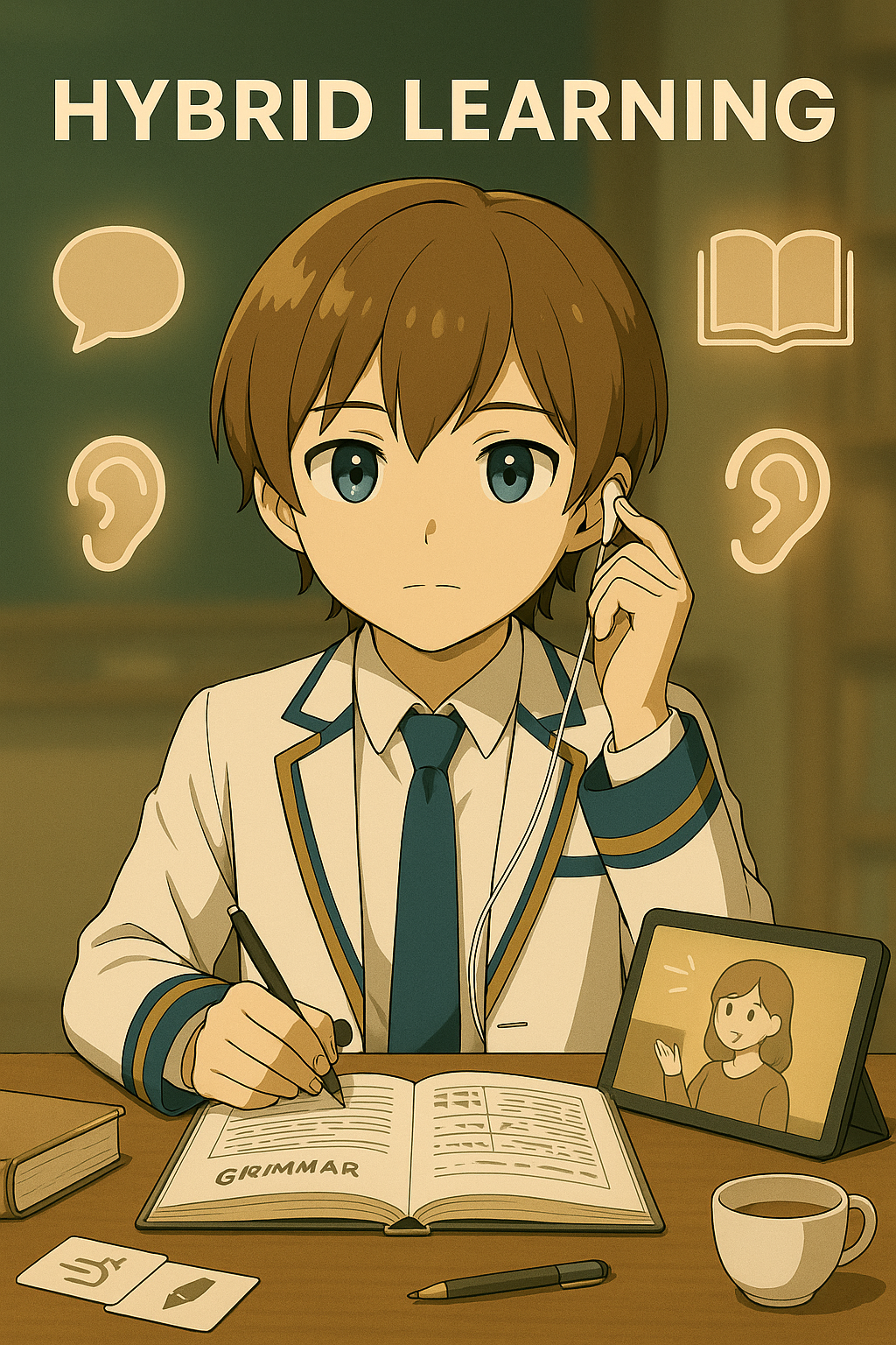 Hybrid Learningを実践するMaksim