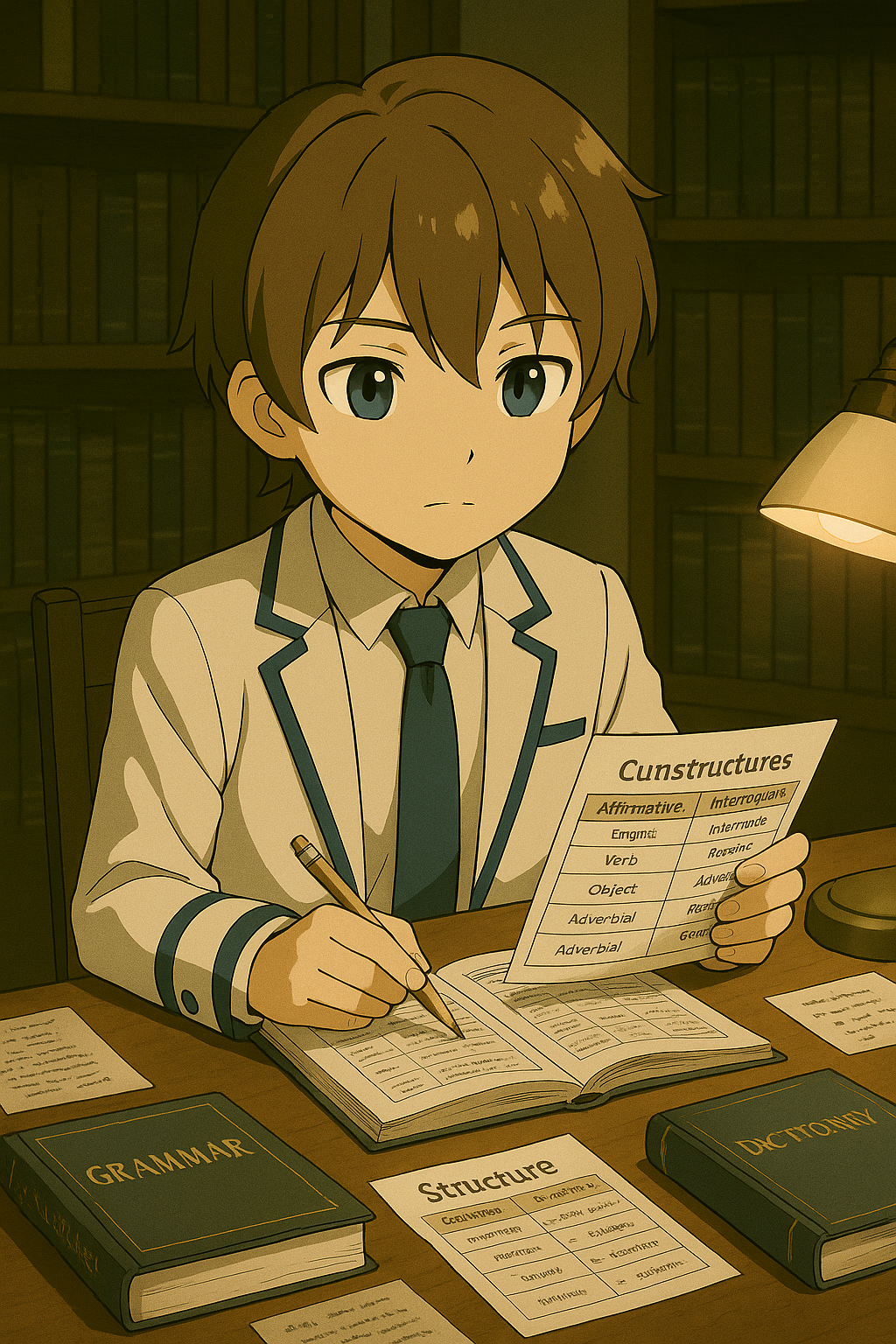 文法構造表と辞書で体系学習するMaksim